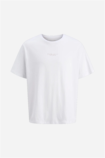 Jack & Jones JJKenji Tee SS Crew Neck - White
